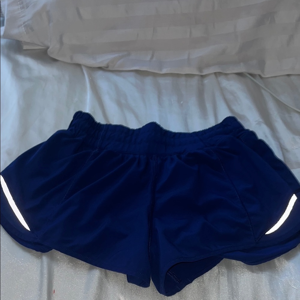 Lulu Hottie Hot Dark Blue Shorts